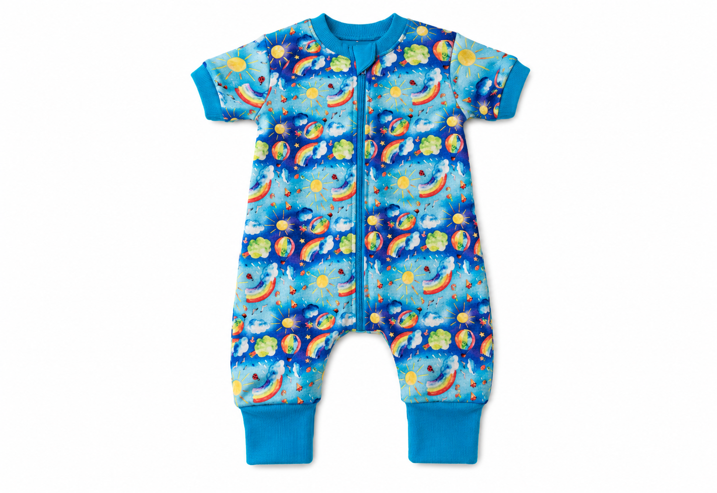 Merino Wool Short-All Zippered Romper | After The Storm