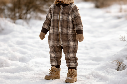 Wool Basic Layering Suit | Mid Layer | Homestead Plaid