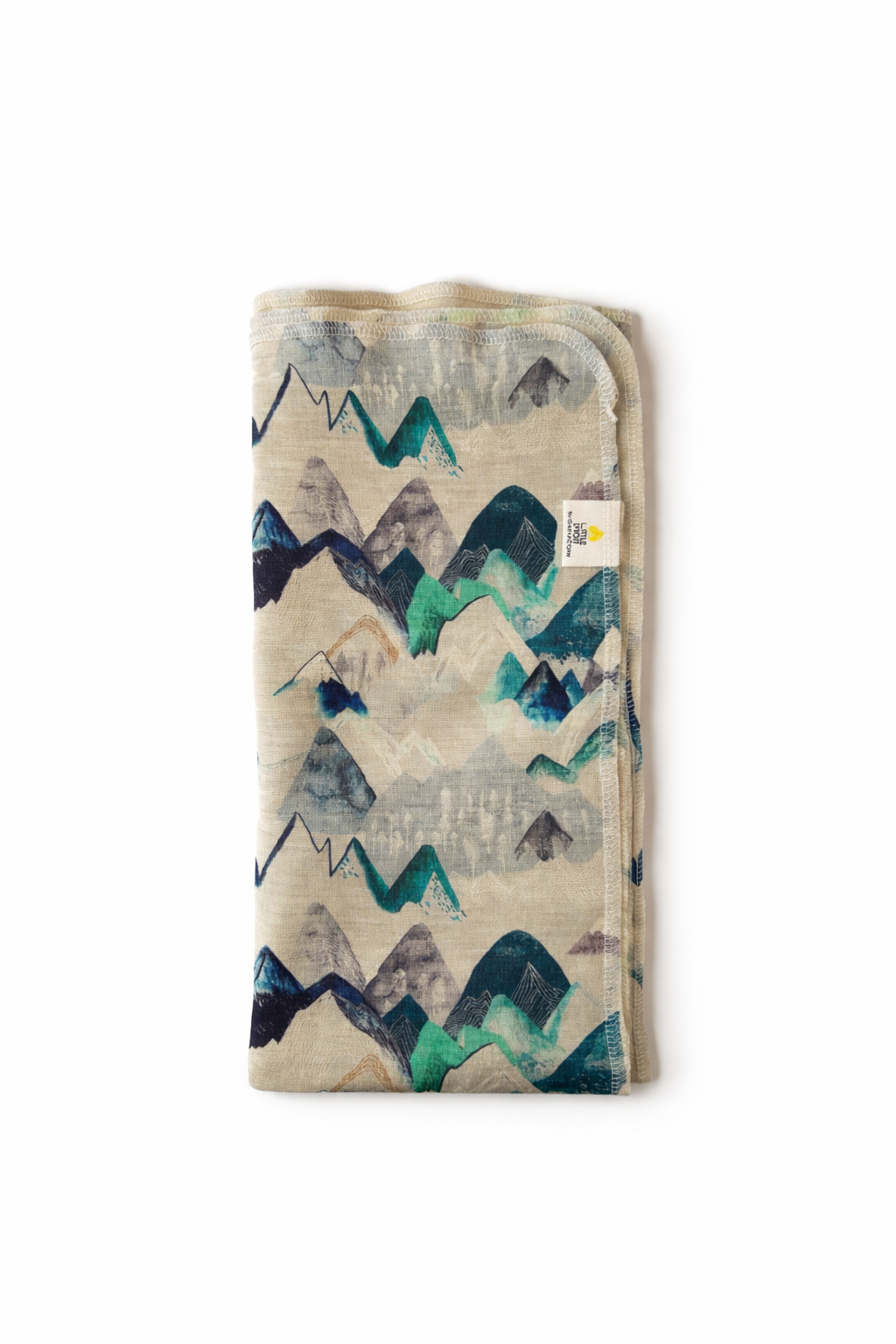 Limited Edition Single Layer Merino Wool Stretchy Swaddle | Baby Blanket | Blue Ridge Mountains