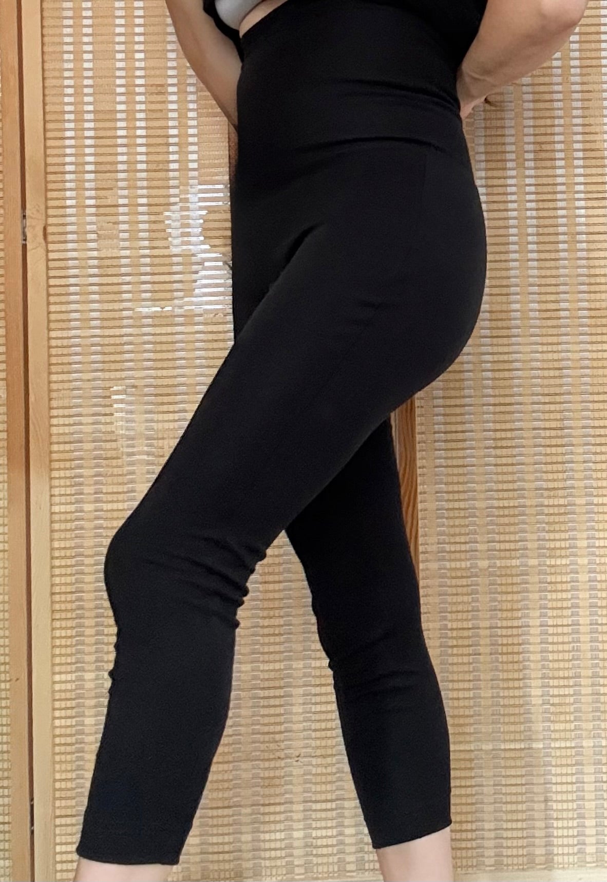 Women’s Extra High-Waisted Merino Wool Leggings – 7/8 Length