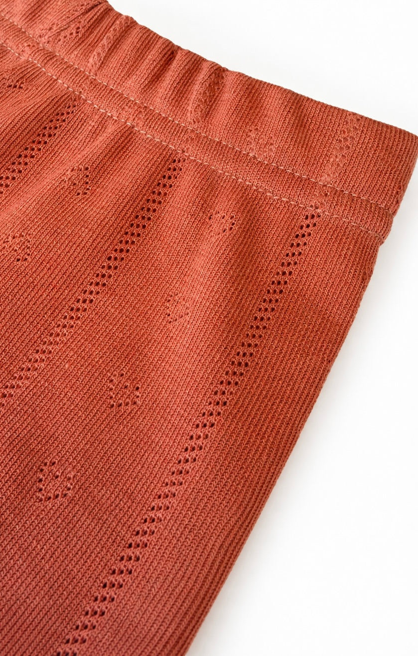 Merino Wool + Silk Baby / Toddler / Kids Bike Shorts | Clay