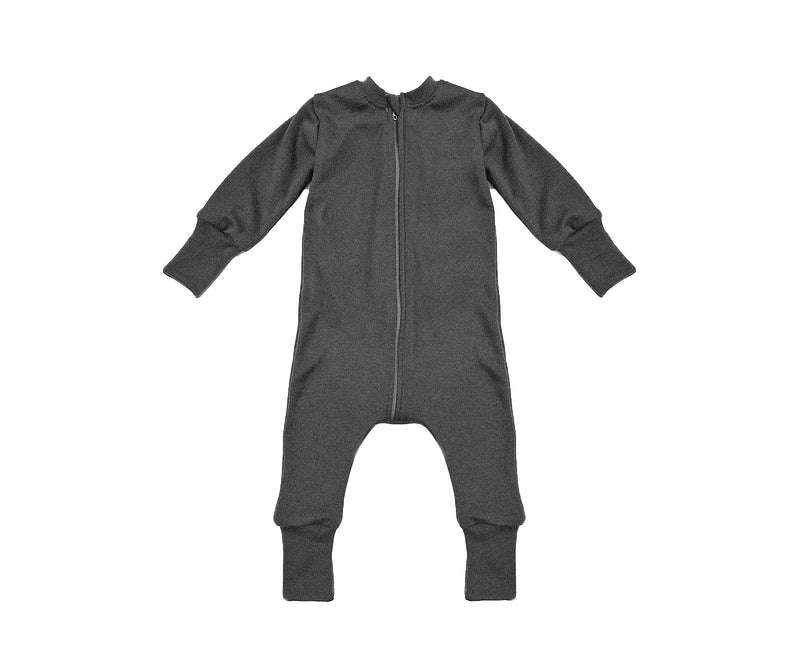 Merino Wool Zippered Eversuit™ Sleeper | Granite