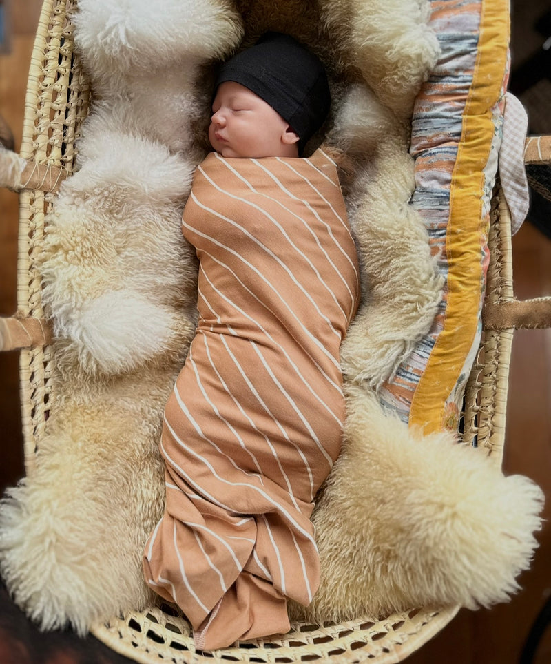 Tiny Blessings | Gift From Above | No Charge Merino Preemie - Newborn Hat + Mitts