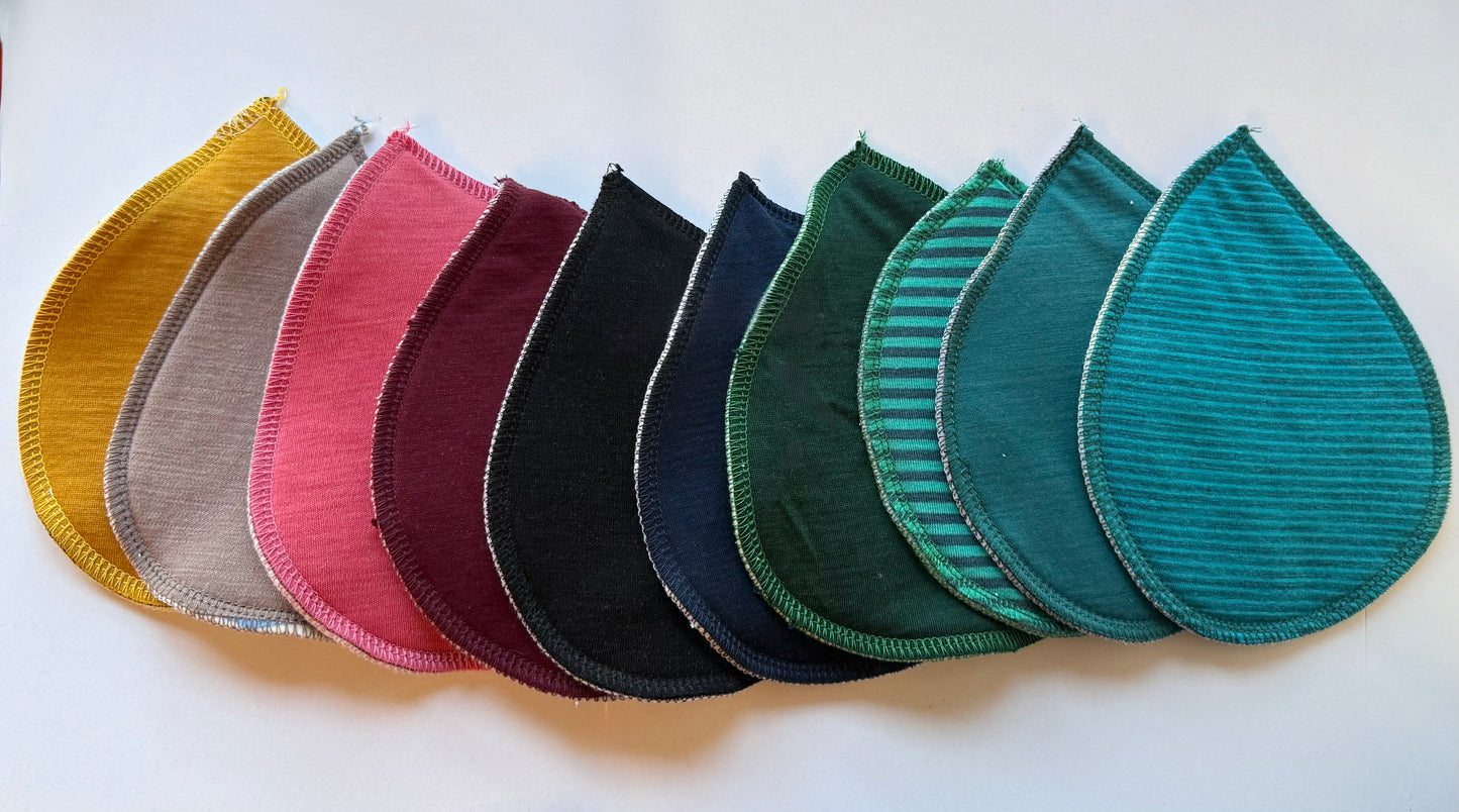 Merino Wool Nursing Pads | 2 Pair