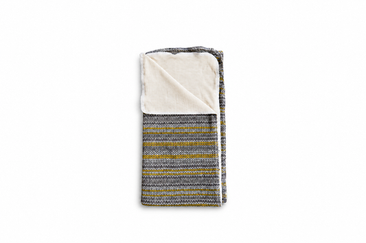 Double Layer Merino Wool Stretchy Swaddle Baby Blanket | Cozy