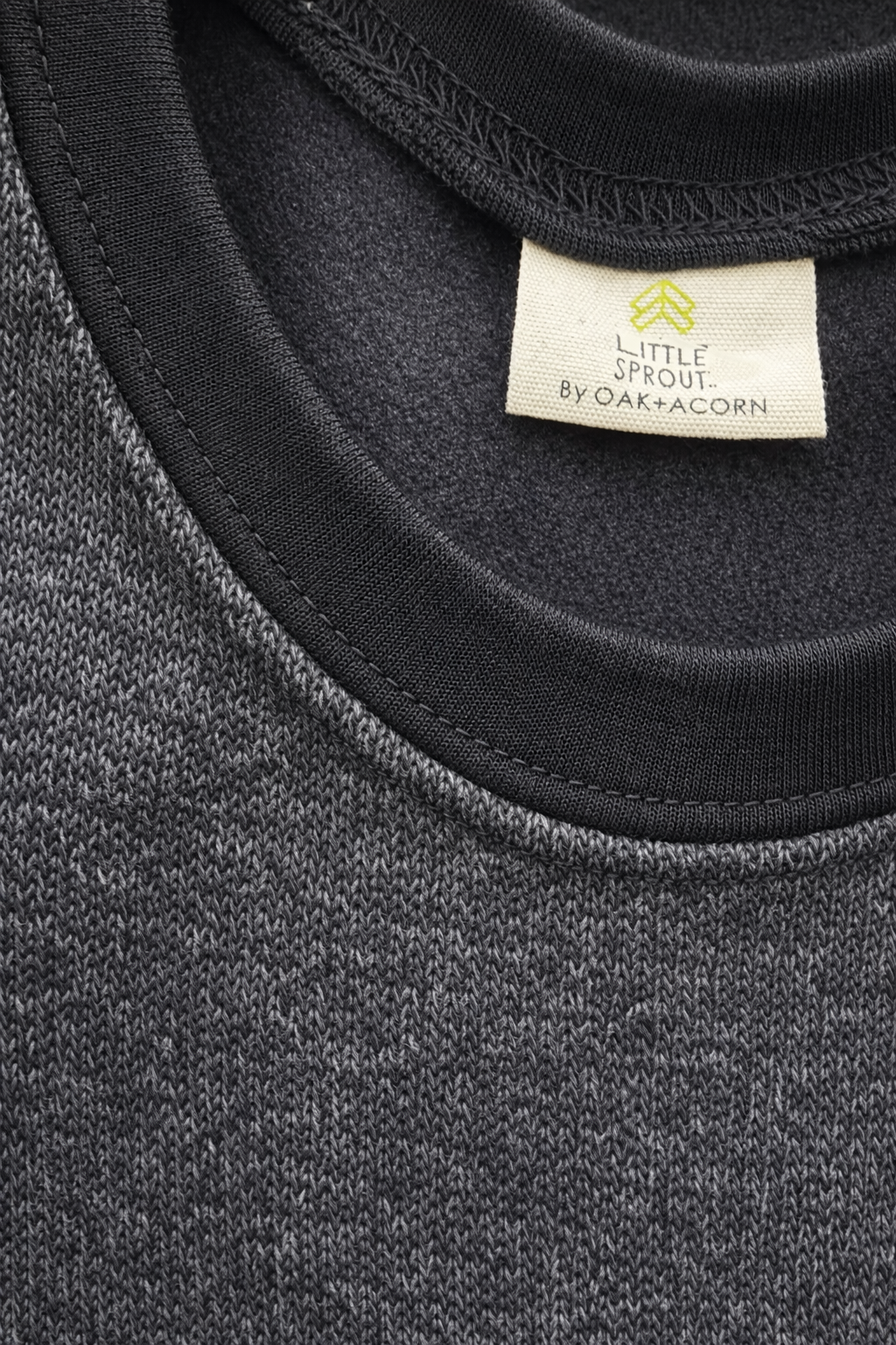 Baby / Toddler / Kids Heavy Merino Wool Blend Long Sleeved Crew Pullover | Graphite