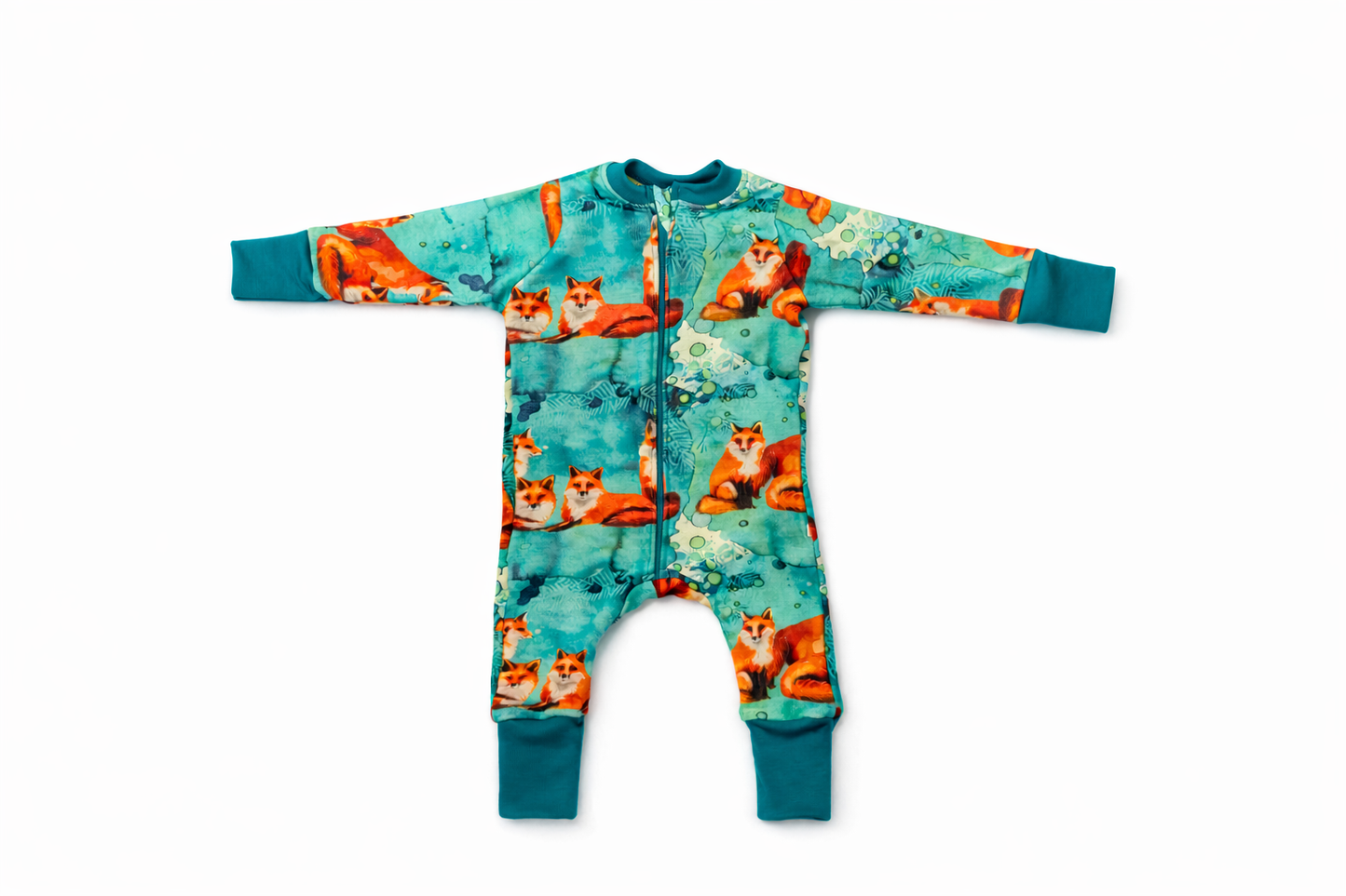 Limited Edition Merino Wool Zippered Sleeper | Fox Tales