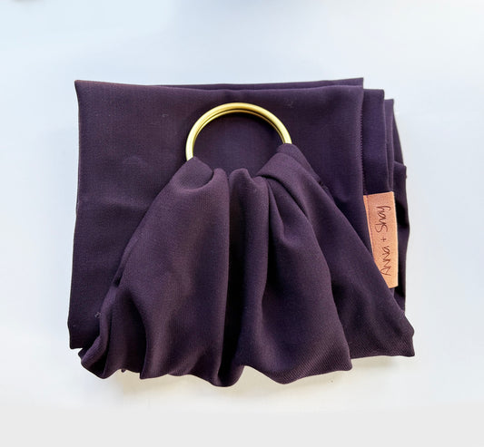 100% Wool Ring Sling | Elderberry