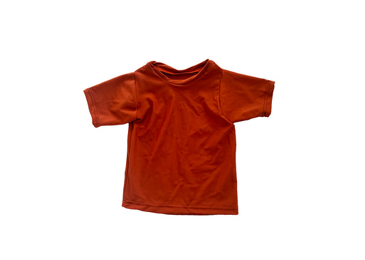 Kids Rashguard Swim Shirt | Terra Cotta