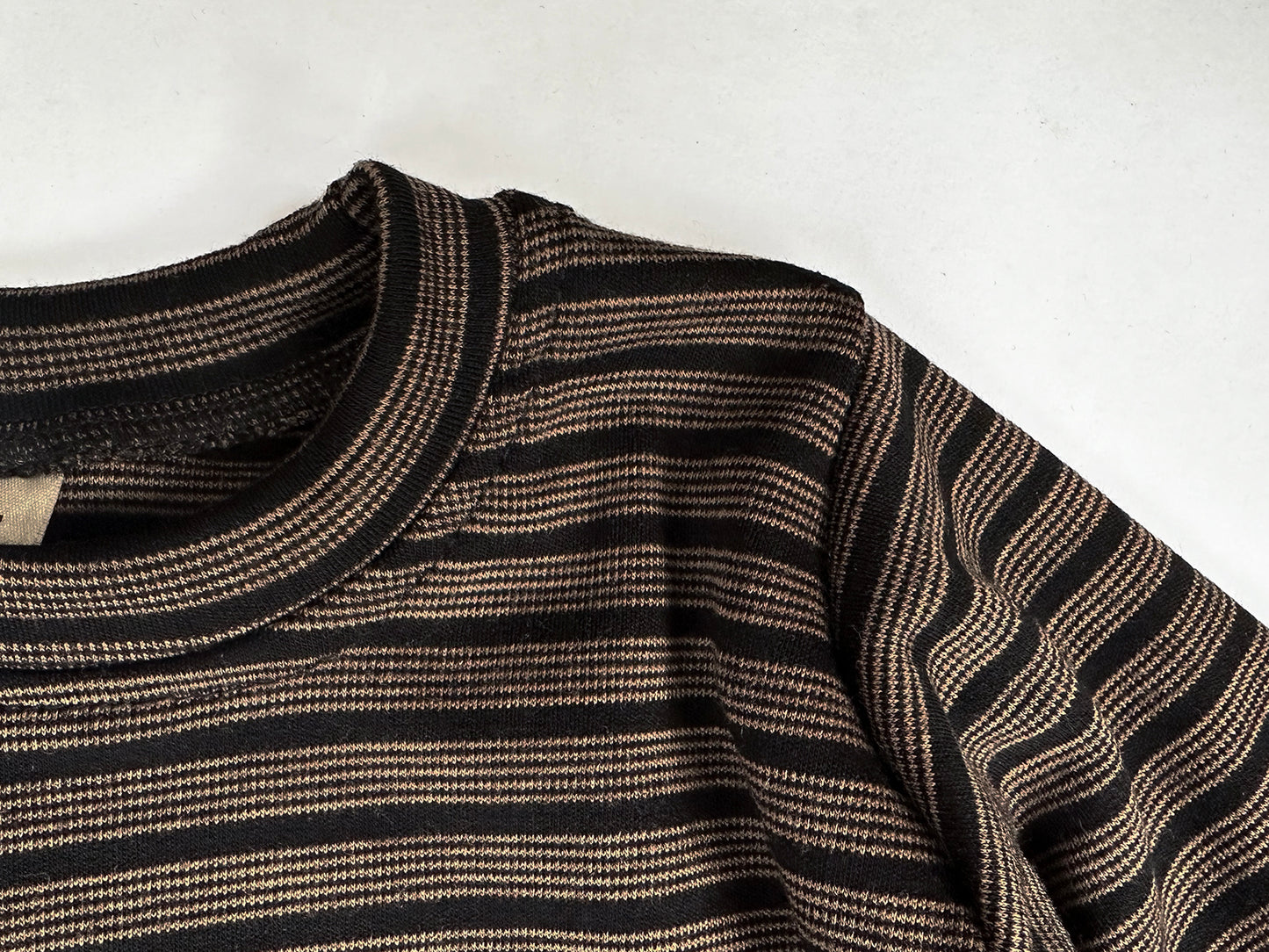 Merino Wool Baby / Toddler / Kids Joggers | Oak Stripe