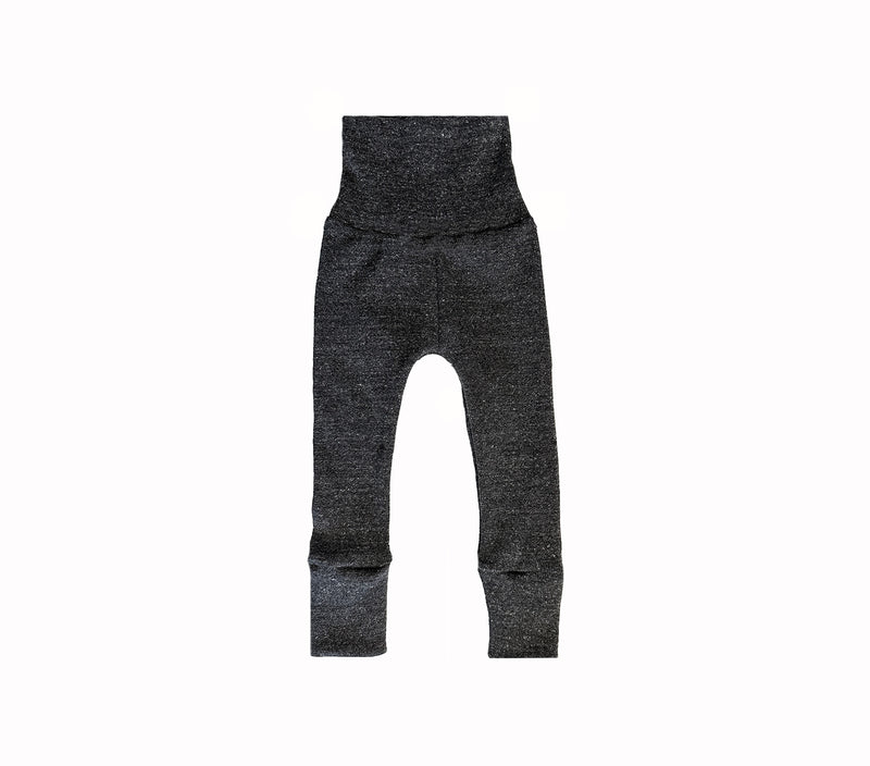 Children's Heavy Cotton Grow On™ Leggings | Snowy Night