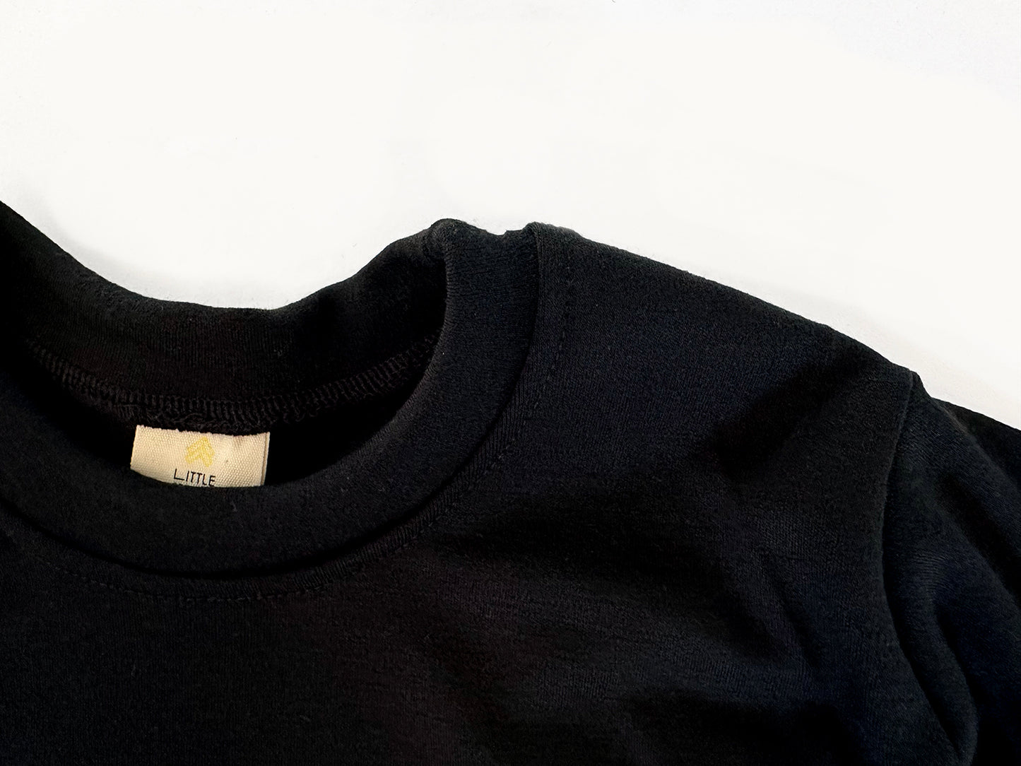 Baby / Toddler / Kids Merino Wool Long Sleeved Crew Pullover | Eclipse