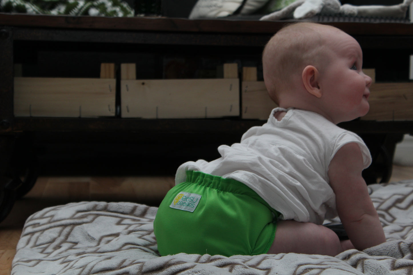 One-Size Cloth Pocket Diaper | Rust