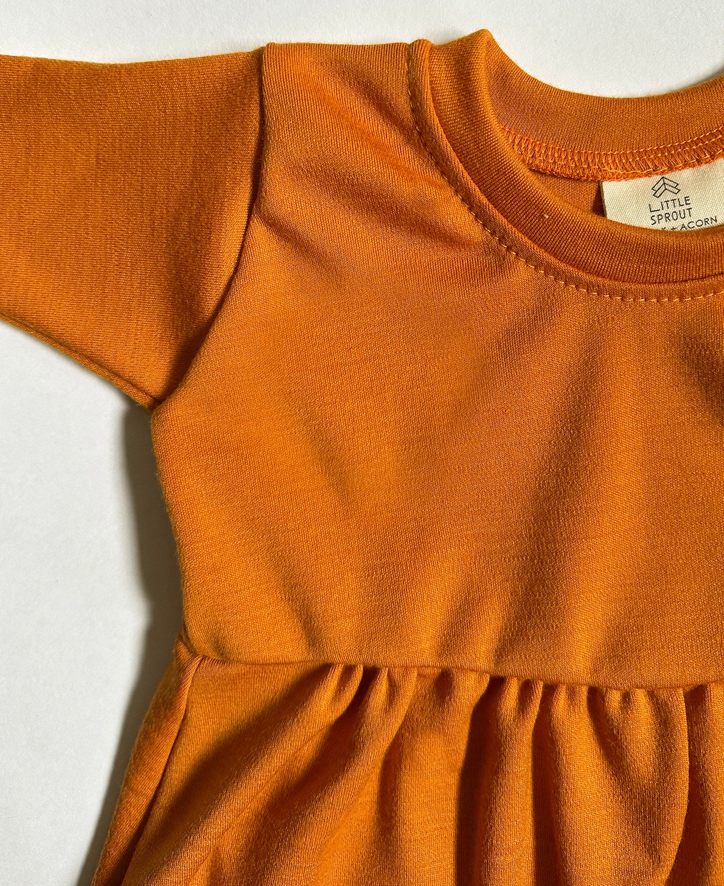 Baby / Toddler / Kids Merino Wool Short Sleeved Twirl Dress | Heathered Charcoal