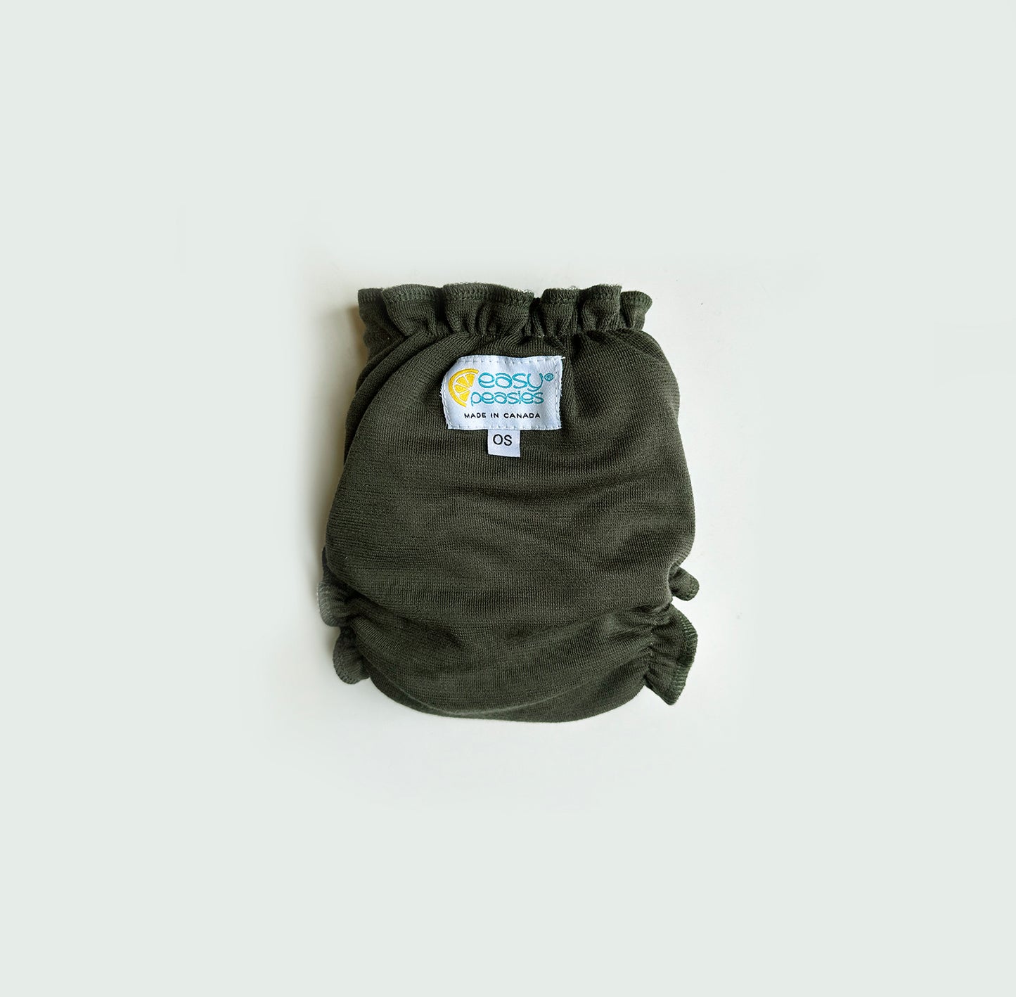 Newborn All-Wool Merino Cloth Diaper Cover | Olive