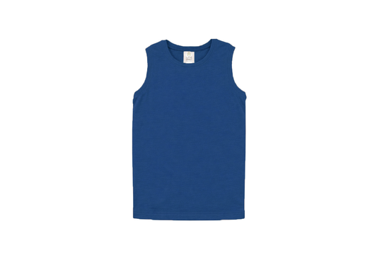 Merino Wool Baby / Toddler / Kids Tank Top Sleeveless Shirt | North Sea