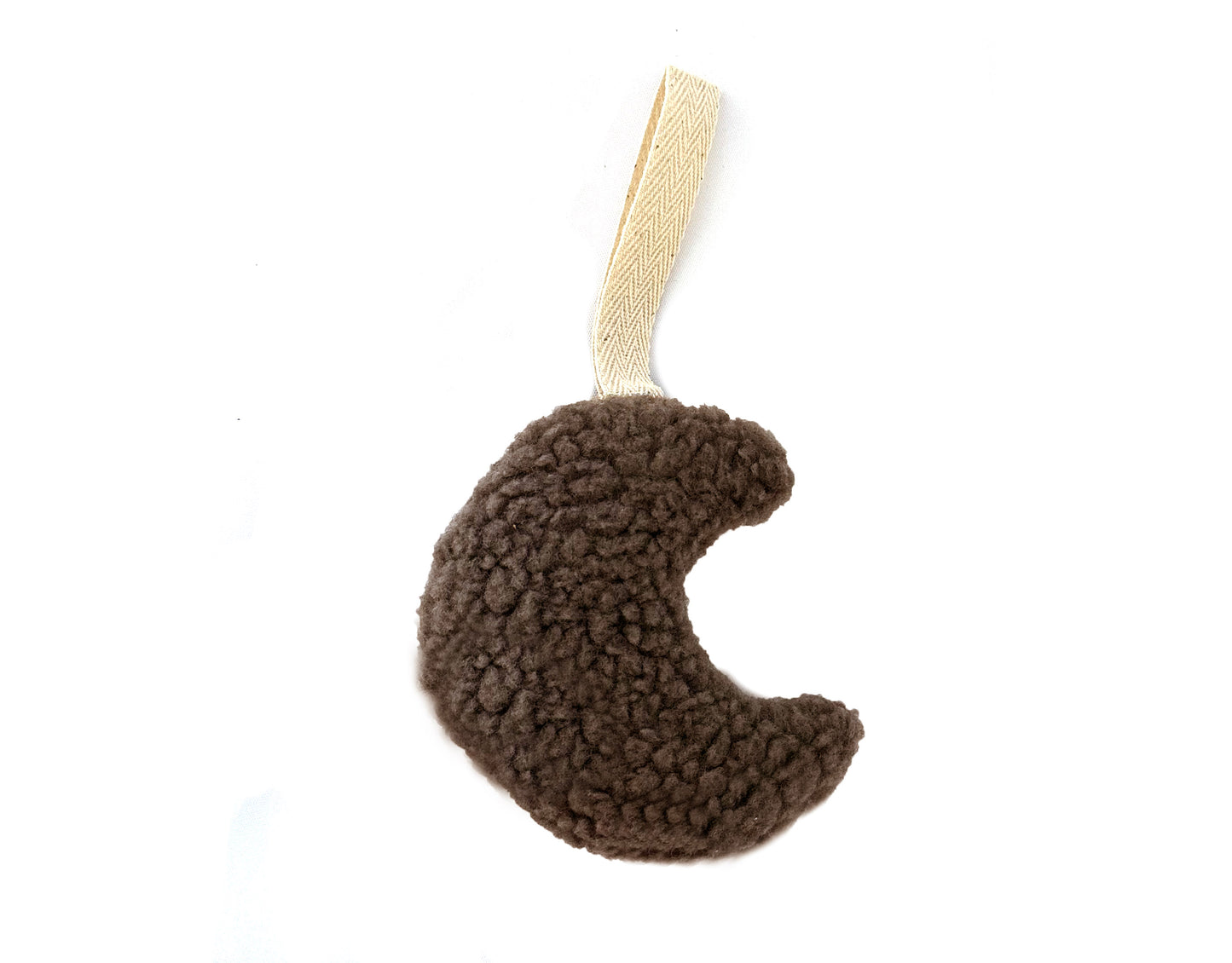 Stuffed Sherpa Pacifier Lovey | Moon | Multiple Colours