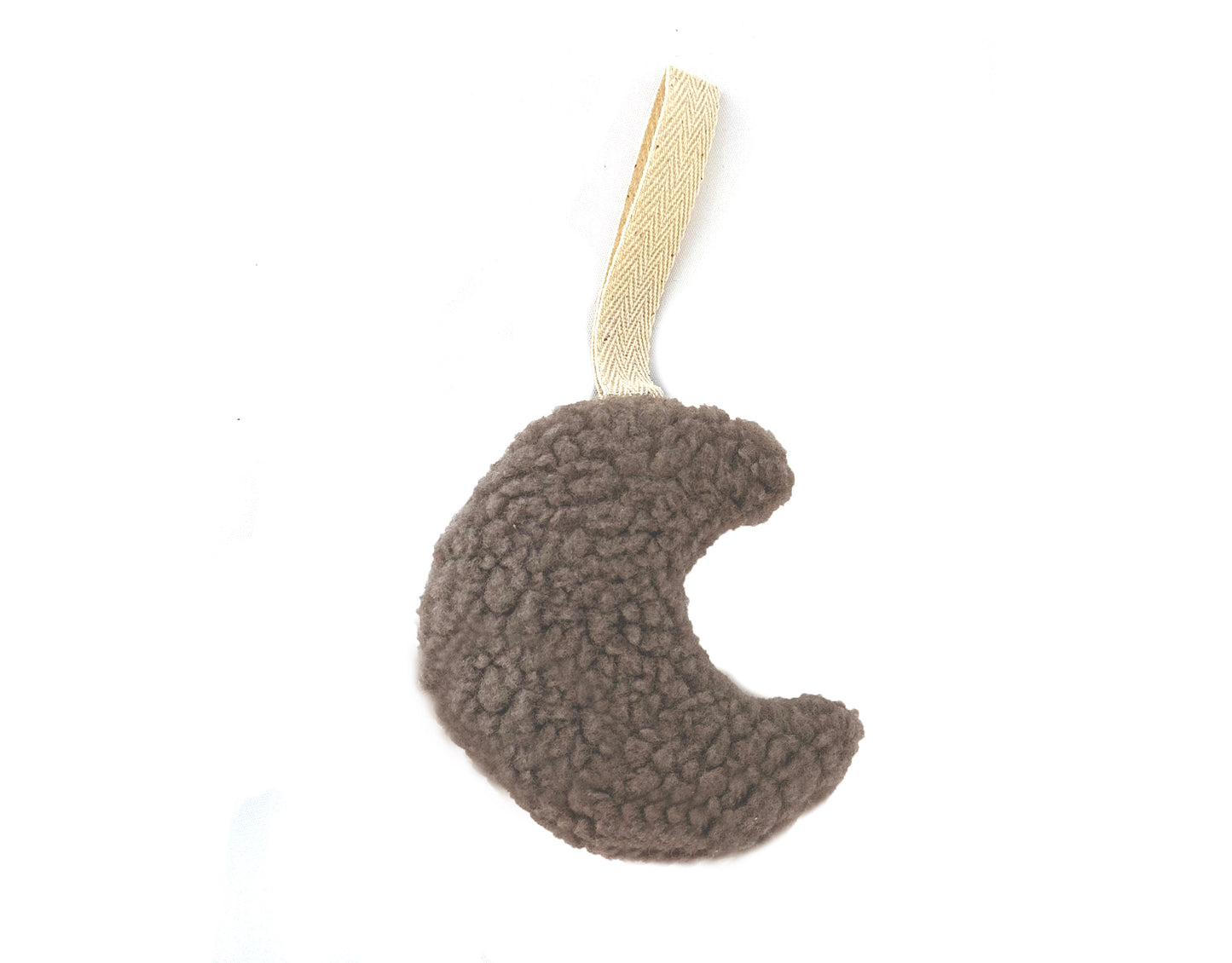 Stuffed Sherpa Pacifier Lovey | Moon | Multiple Colours