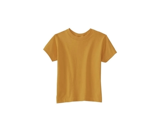 Loose-Fit Bamboo Baby / Toddler / Kids T-Shirt | Saffron