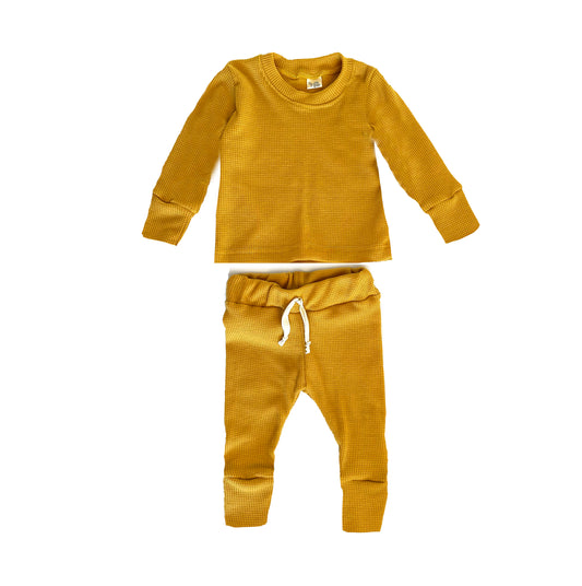 Baby / Toddler / Kids Thermal Base Layer Pullover + Leggings Set