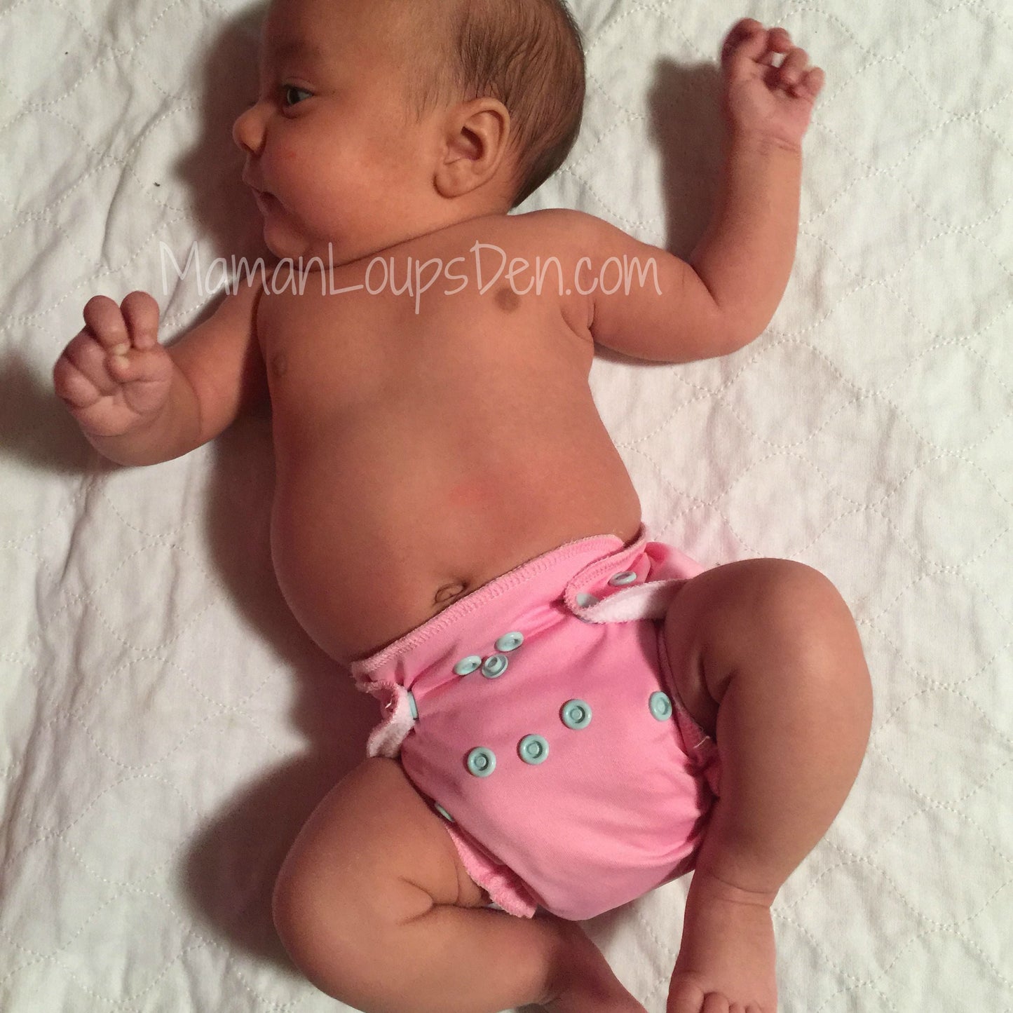 Newborn All in One (One-Piece) Cloth Diaper | Sandy