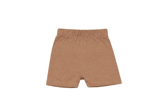 Merino Wool Baby / Toddler / Kids Lounge Shorts | Mocha