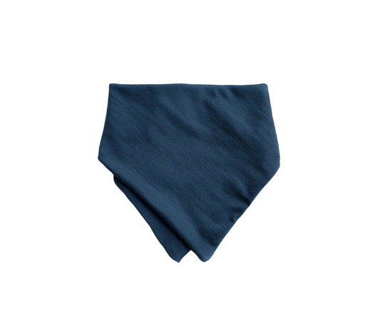 Merino Wool Bandana Bib | Ocean