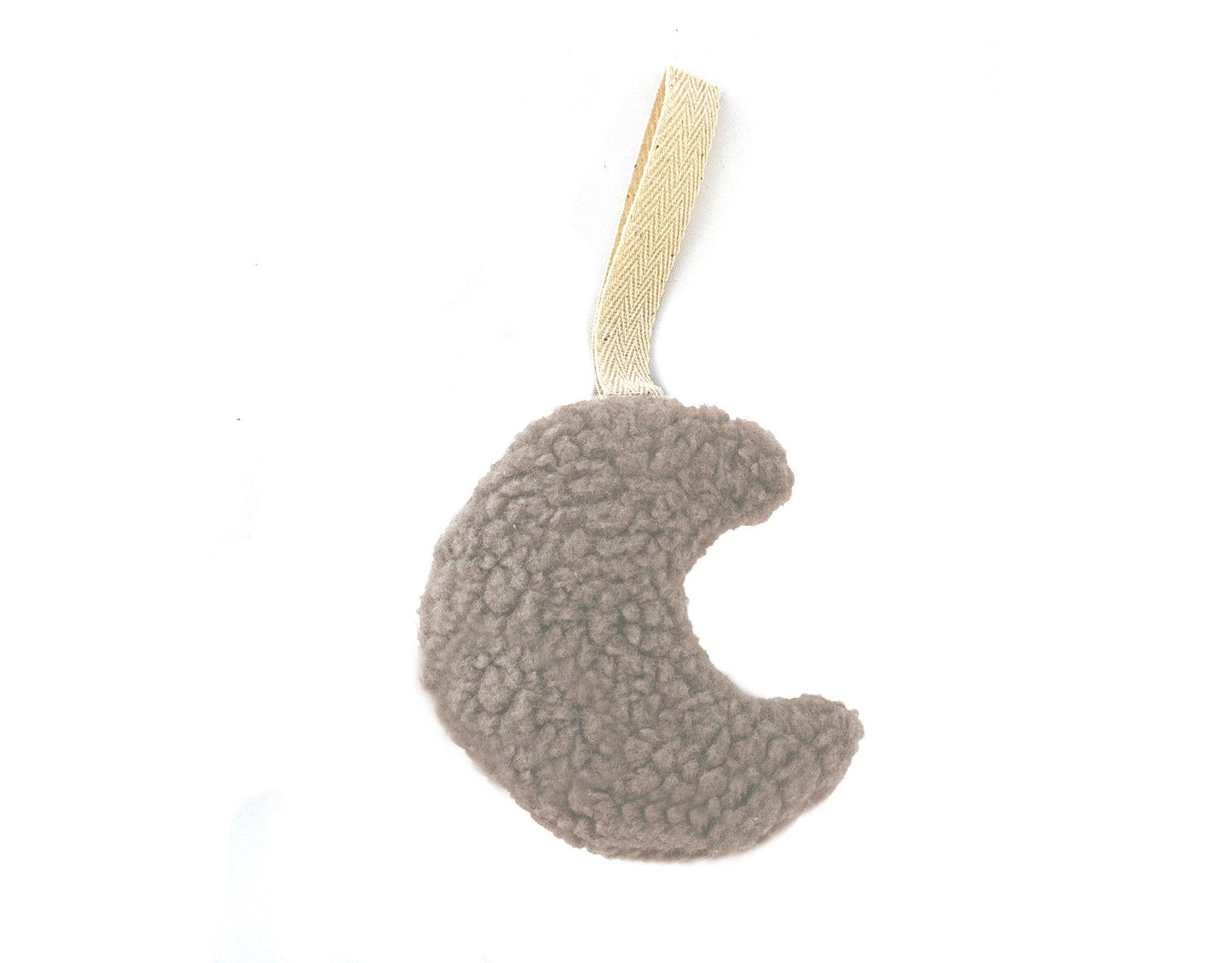 Stuffed Sherpa Pacifier Lovey | Moon | Multiple Colours