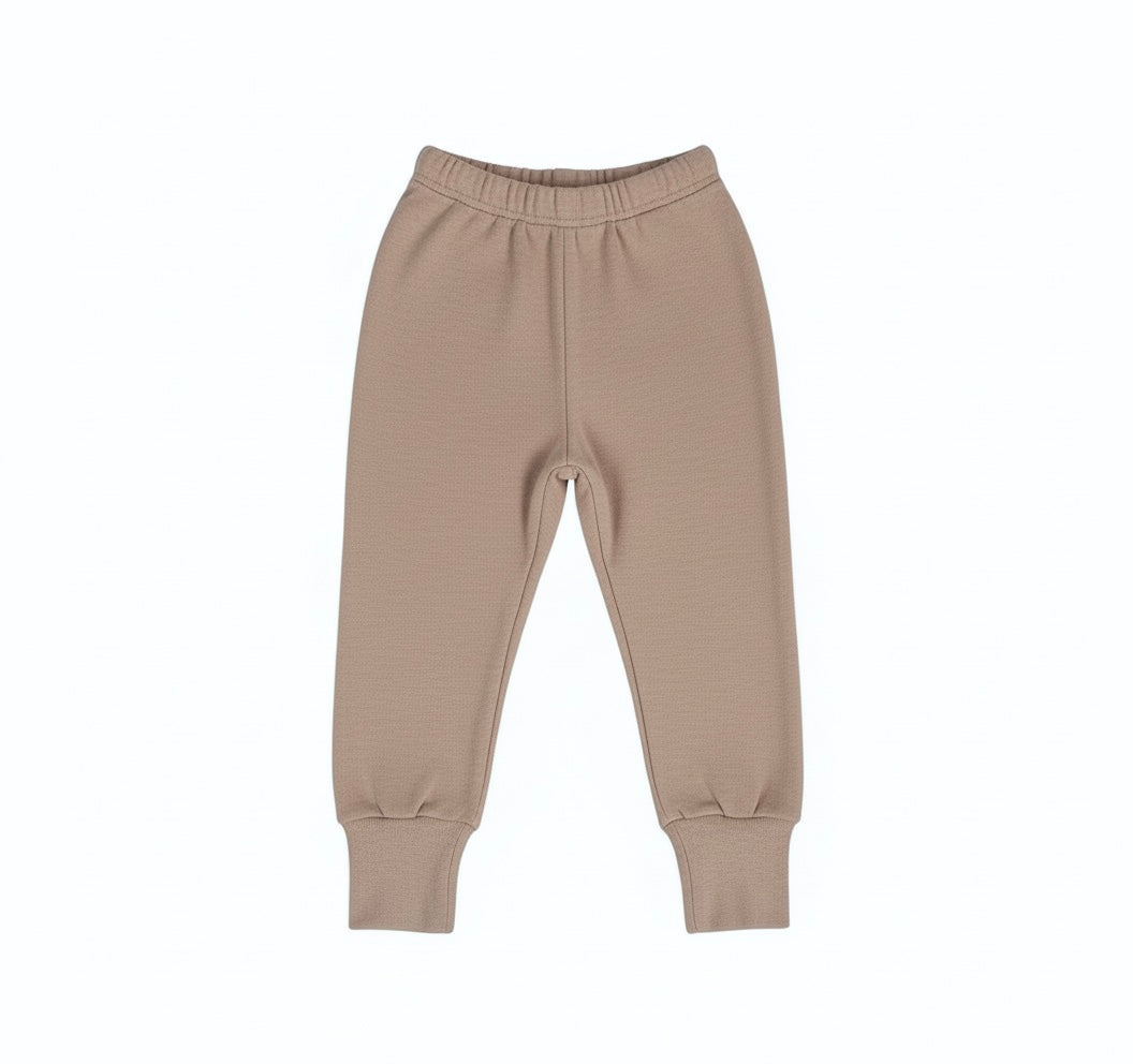 Merino Wool Baby / Toddler / Kids Joggers | Mocha