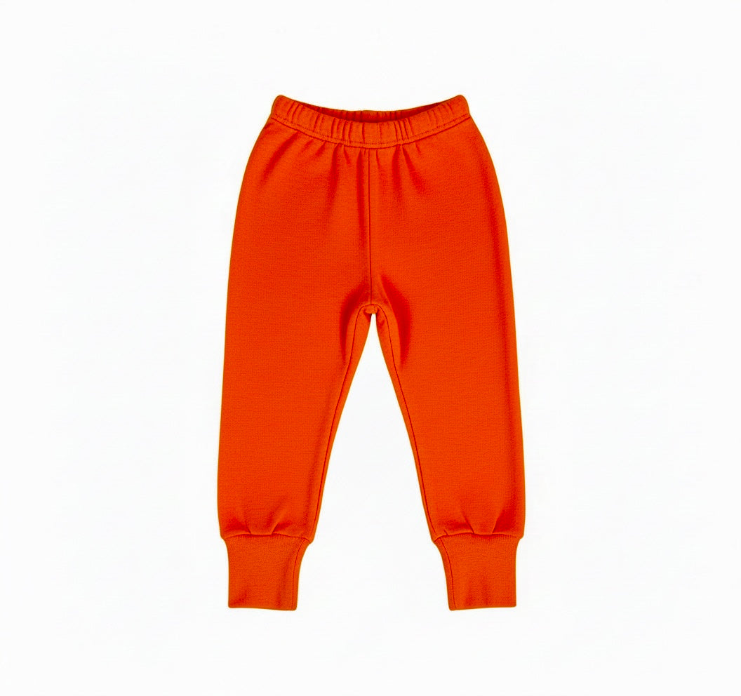 Merino Wool Baby / Toddler / Kids Joggers | Flame