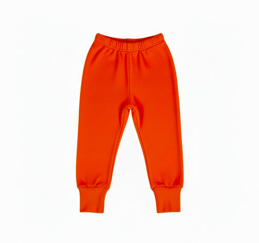 Merino Wool Baby / Toddler / Kids Joggers | Flame