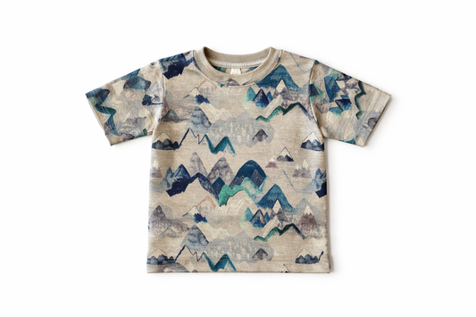 Limited Edition Merino Wool Baby / Toddler / Kids T-Shirt | Blue Ridge Mountains