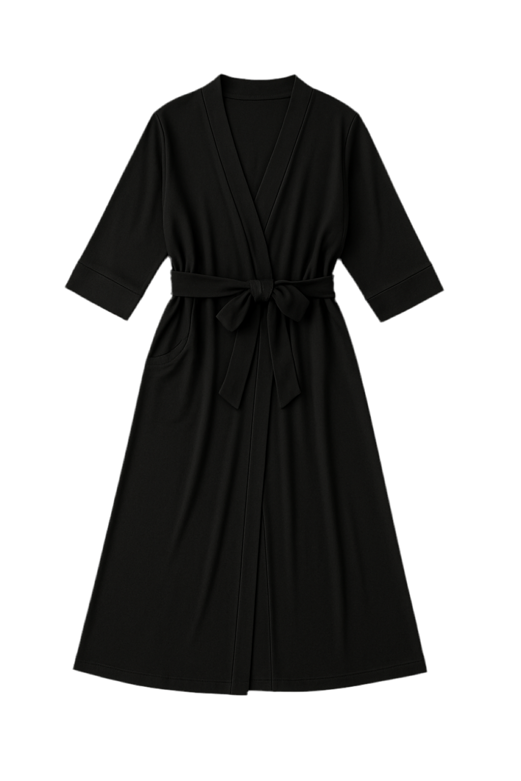 Sage by Oak + Acorn 100% mid-weight merino wool ladies kimono style robe