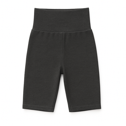 Merino Wool Baby / Toddler / Kids Bike Shorts | Heathered Charcoal
