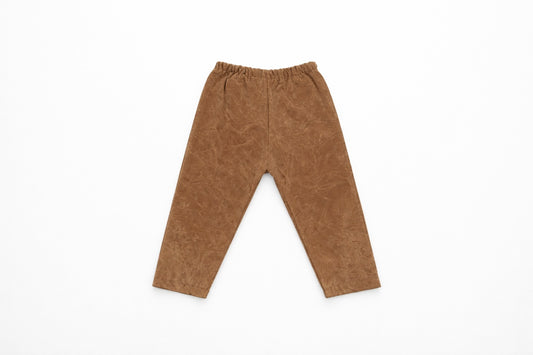 Waxed Canvas Waterproof Top-Layer | Splash Pant | Walnut