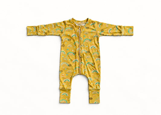 Organic Cotton Zippered Eversuit™ Sleeper | Harvest Rainbows
