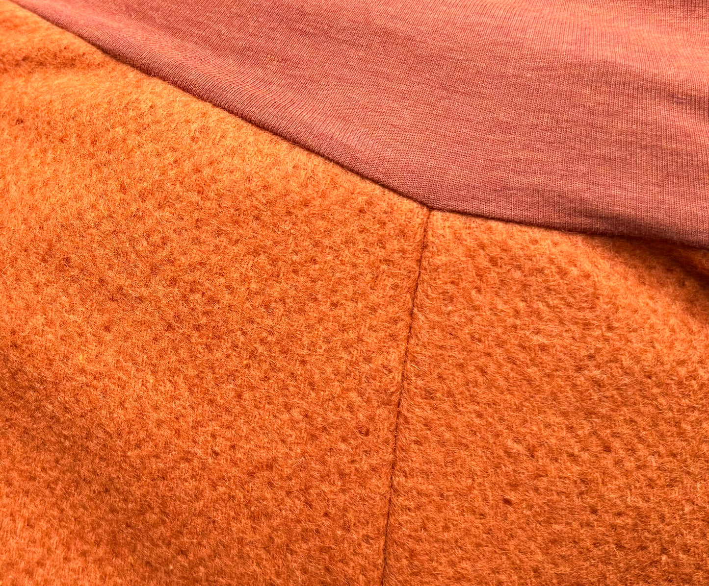 Children's Boiled Wool Fleece Grow On™ Layering Pants | Pumpkin