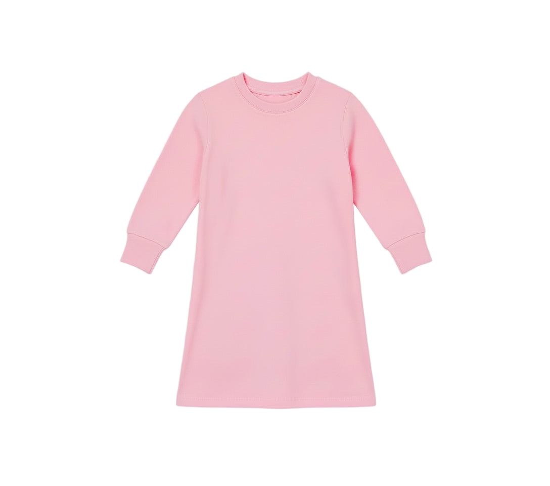 Baby / Toddler / Kids Merino Wool Long Sleeved Nightgown / Base Layer Dress | Petal