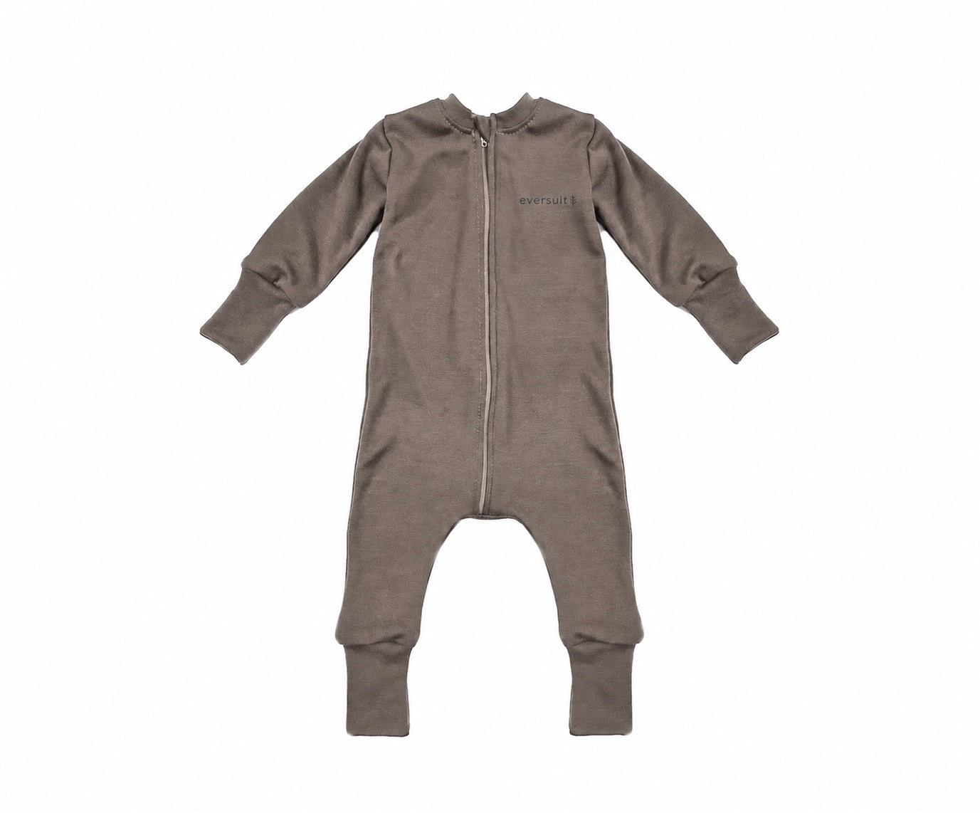 Merino Wool Zippered Eversuit™ Sleeper | Stone
