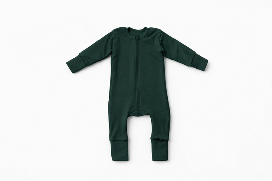 Merino Wool Zippered Eversuit™ Sleeper | Pine