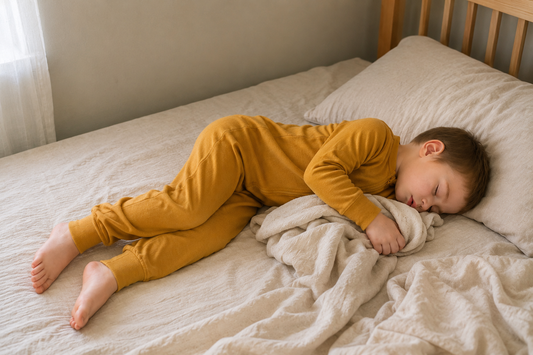 Merino Wool Zippered Eversuit™ Sleeper | Ochre