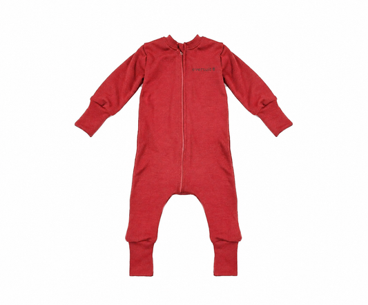 Merino Wool Zippered Eversuit™ Sleeper | Maple