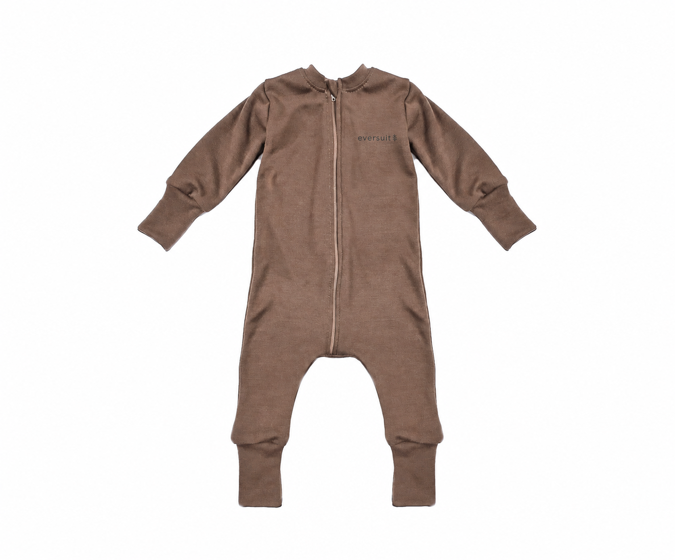 Merino Wool Zippered Eversuit™ Sleeper | Mocha