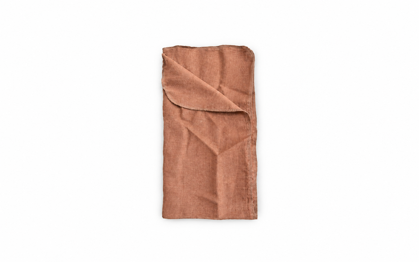 Single Layer Linen Swaddle Baby Blanket | Autumn Leaves