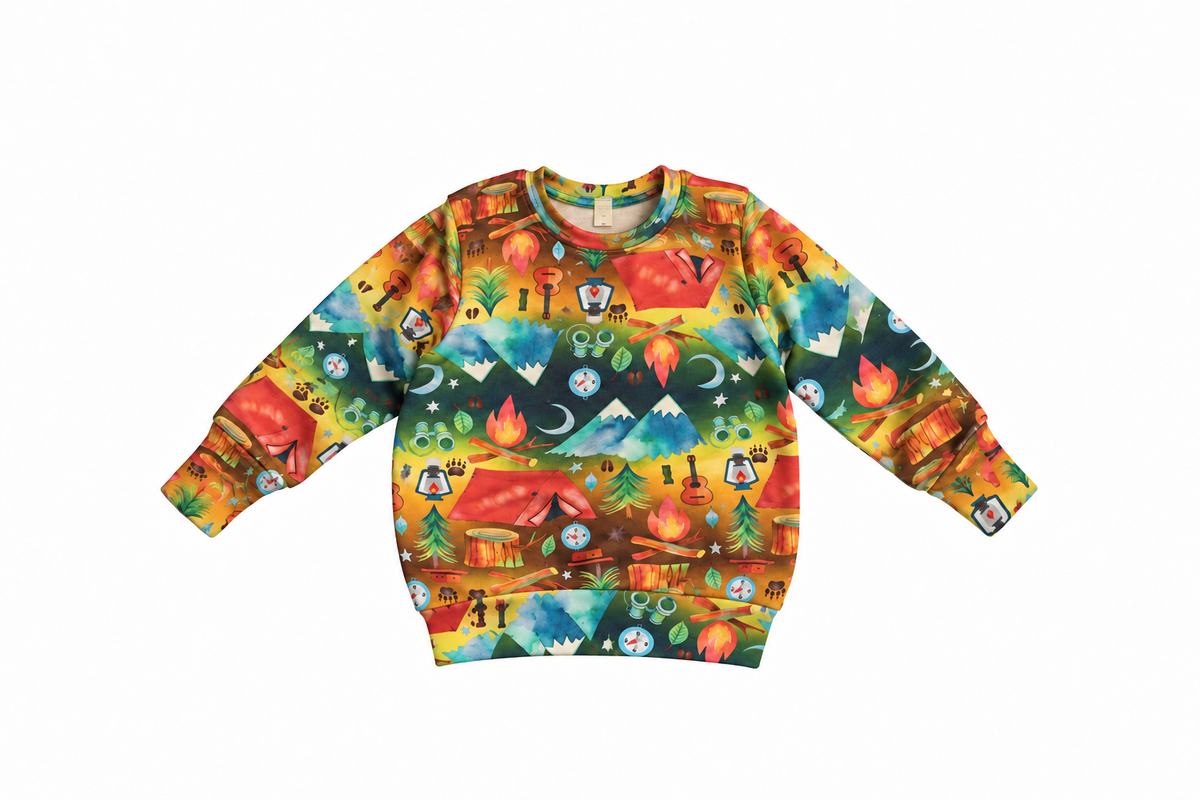 Baby / Toddler / Kids Merino Wool Long Sleeved Crew Pullover | Refresh
