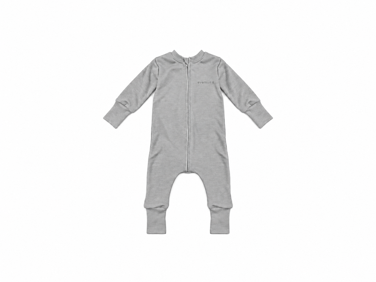 Merino Wool Zippered Eversuit™ Sleeper | Dolphin