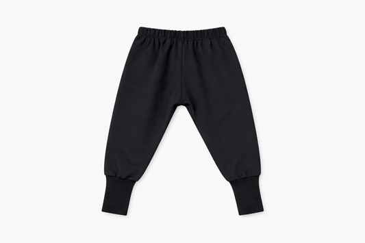 Wool Twill Grow-With-Me Play Pants | Layering | Eclipse