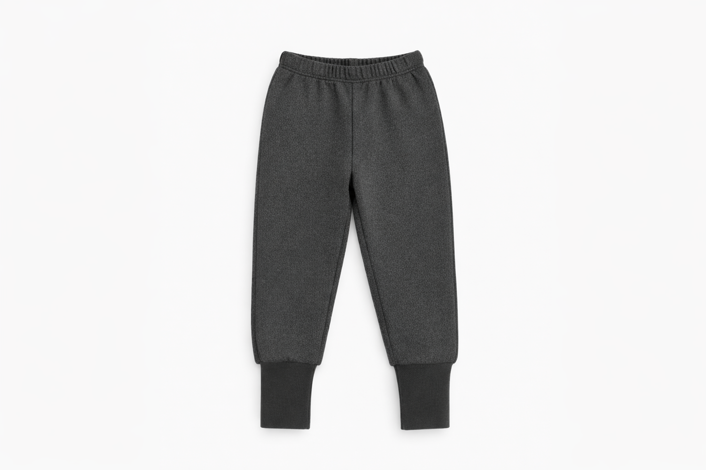 Merino Wool Fleece Cozy Layering Joggers | Mid Layer | Pewter