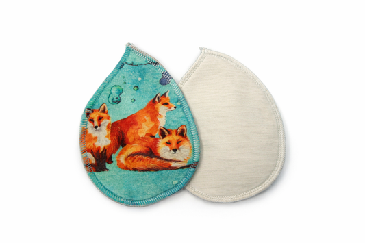 Limited Edition Merino Wool Nursing Pads | 1 Pair | Fox Tales