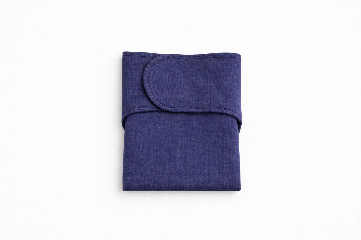 Organic Cotton Cloth Diaper Stretchy Preflat | Royal Blue
